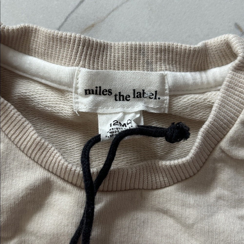 Miles the Label sweatshirt - Picture 2 of 4